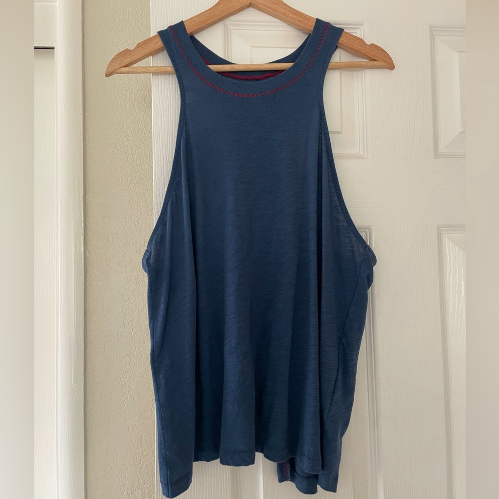 Janji Limited Edition Runpaca Tank in Indigo